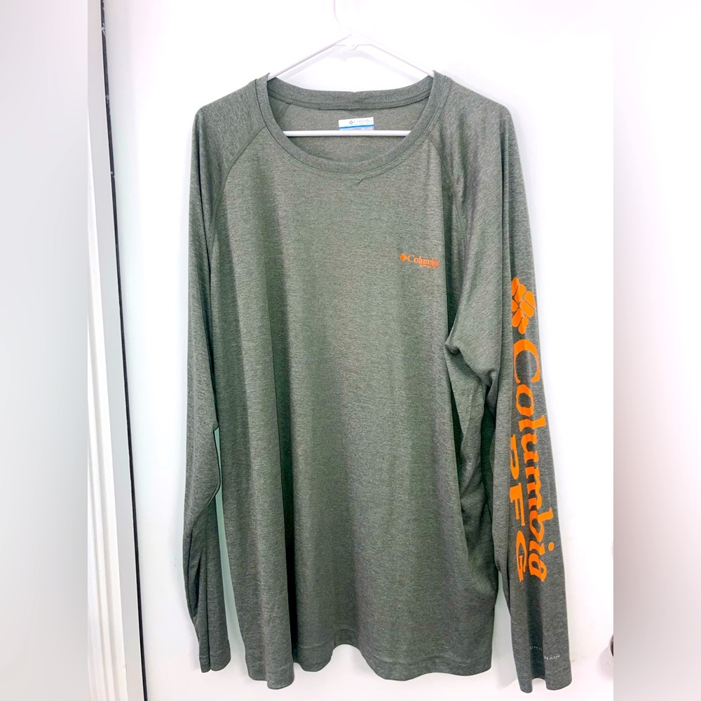 Like New Columbia PFG UV Protection Long Sleeve Fishing Shirt